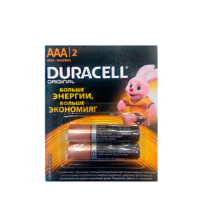 ��-� ������� "DURACELL" LR03 (���) Simply 1,5� 2��/������� (�����)