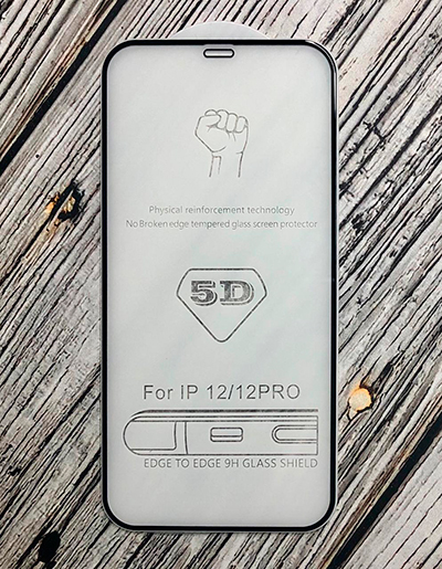�������� ������ Iphone 12/12Pro 6,1 5D 0,33�� ��� ���� (�����)