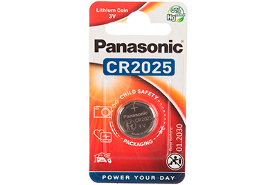 ��������� �������� "Panasonic" CR2025 �������� 3� 1�� (���������)