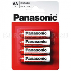 ��-� ������� "Panasonic" R6 (��) ��4 Zinc Carbon 1,5� (������)