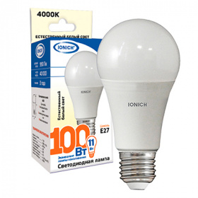 ����� ������������ IONICH ������ ���������� ILED-SMD2835-A60-11��-990��-230�-4000�-E27 (�����)