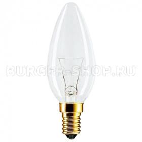 ����� "Philips" �35 40W E14 CLEAR (������)