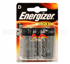 ��-� ������� "Energizer" MAX LR20 1,5� (D) ��2 (��������)